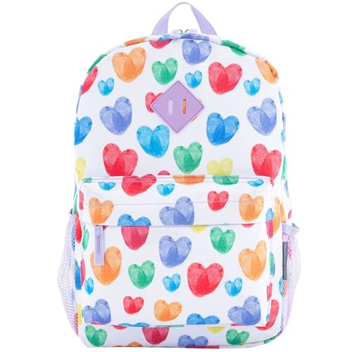 Travelers Club 5 Piece Kids' Luggage Set, Thumbprint Heart - color: Thumbprint Heart