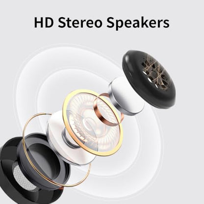 Bluetooth Sleep Mask Wireless Headphones 3D Bluetooth Eye Mask for Side Sleepers SYPVRY Blackout Eye Mask with Headphones Speaker for Airplane,Travel (Pink) - color: Pink