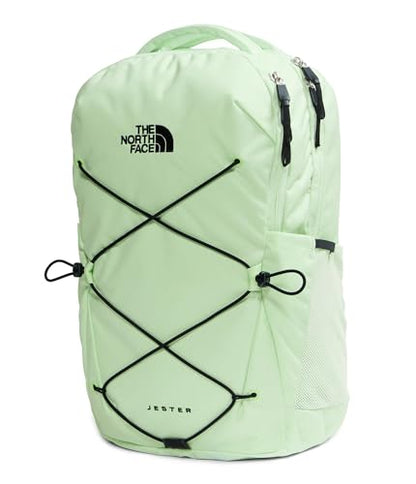 The North Face Women's Jester Everyday Backpack, Calcified Lime/Blk, OSFA - color: Calcified Lime/Tnf Black