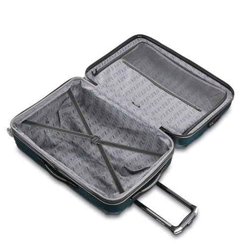 Samsonite Centric 2 Hardside Expandable Luggage with Spinner Wheels, Emerald Green, Checked-Large 28-Inch - color: Emerald Green, size: Checked-Large Spinner