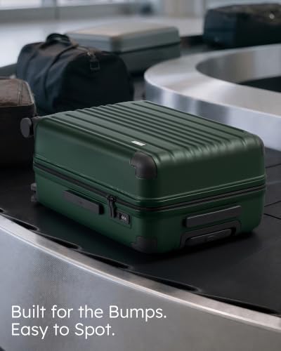 Coolife Luggage, Lightweight and Durable Hardshell, 28 in, Dark Green - color: Dark Green2.0, size: L(28in)