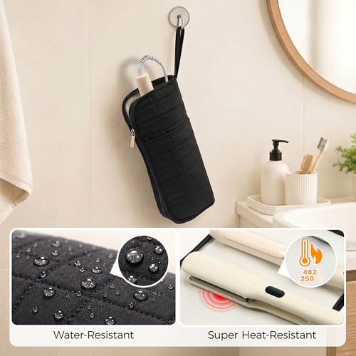 Hair Tool Organizer for Dyson Airwrap and Shark, Black - color: Black