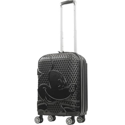 FUL Disney Mickey Mouse 22 Inch Carry On Luggage, Black - color: Mickey Mouse - Black, size: 22 Inch