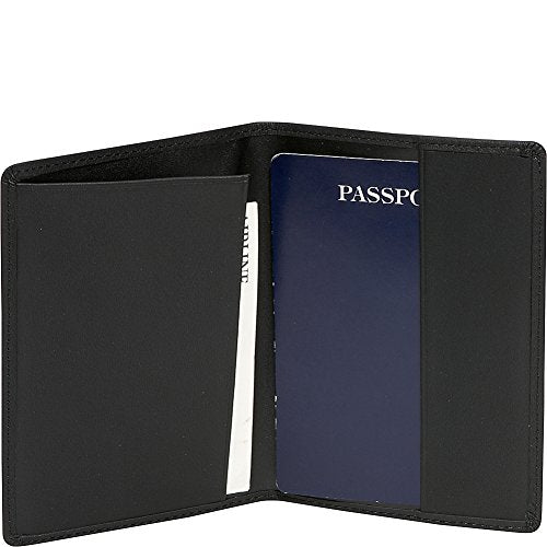 Royce Leather Rfid Blocking Passport Travel Document Organizer In Genuine Leather Packing Organizer, Black 3 - color: Black 3