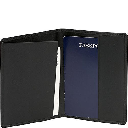 Royce Leather Rfid Blocking Passport Travel Document Organizer In Genuine Leather Packing Organizer, Black 3 - color: Black 3