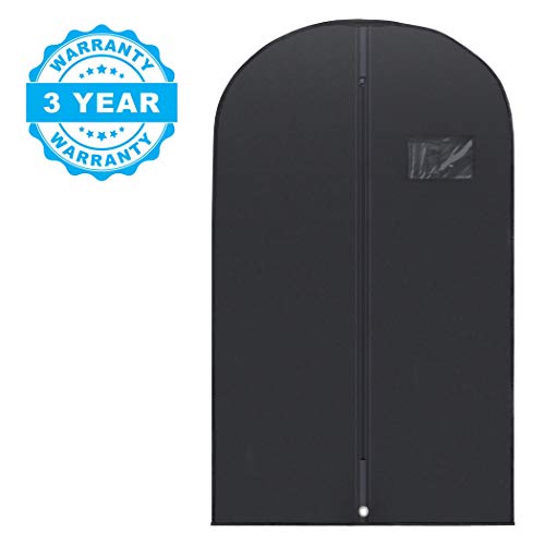 Plixio 40" Black Garment Bags Suit Bag for Travel - size: Black - 10 Pack (40")