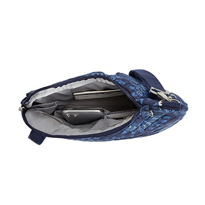 Travelon Anti-Theft Classic Crossbody Bag - color: Geo Sunflower