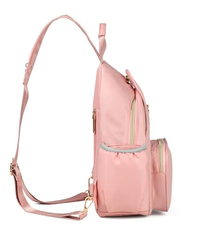 Mini Backpack for Women Sling Bag Small Casual Crossbody Bags Convertible - color: Z Pink
