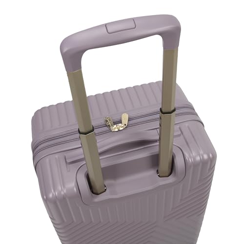 Jessica Simpson Abilene 20" Expandable 8-Wheel Spinner Carry On Luggage Suitcase, Elderberry - color: Elderberry, size: Carry-On