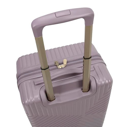 Jessica Simpson Abilene 20" Expandable 8-Wheel Spinner Carry On Luggage Suitcase, Elderberry - color: Elderberry, size: Carry-On