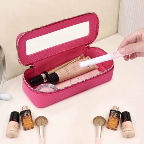 Pinkmik Makeup Brush Case, Fuxia, SLIM - color: B/Fuxia, size: SLIM