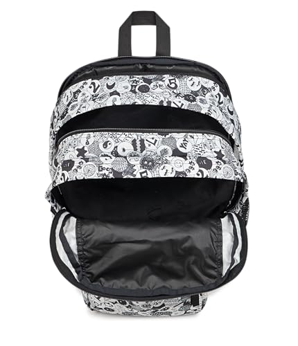 JanSport 34L Big Backpack - 15 Inch Laptop Sleeve, Doodle Dots - color: Doodle Dots