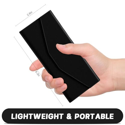 Sunglasses Case, Foldable Glasses Case, Magnetic Hard Shell Folding Holder - color: Z-black, style: 1 Pcs