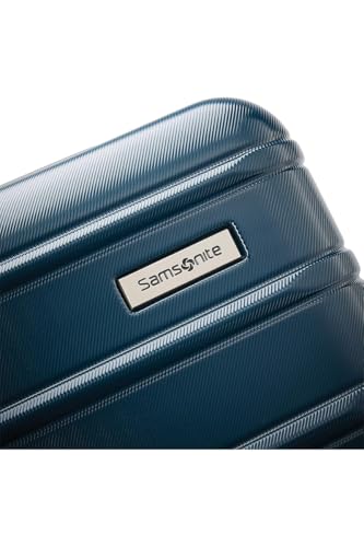Samsonite Omni 2 Hardside 3 Piece Set - Includes Global Carry-On, Medium, & Large Checked Suitcases - 360° Dual Spinner Wheels - Integrated TSA Lock & Expansion - Amazon Exclusive - Lagoon Blue - color: Lagoon Blue, size: 3-Piece Set (Carry on/Medium/Larg