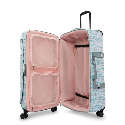 Kipling Women's Spontaneous L Prt Rolling Luggage - color: Palmtree Leaves, size: Large