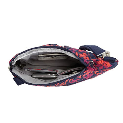 Travelon Anti-Theft Classic Crossbody Bag - color: Painted Floral