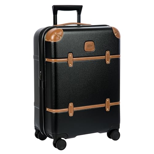 Bellagio 21" Expandable Cabin Trolley, Airline Approved, Spinner - Black - color: Black, size: Carry-on expandable
