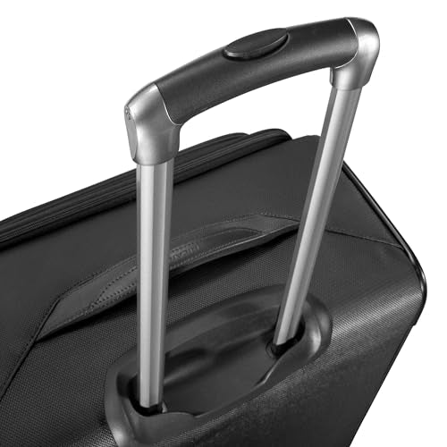 Ricardo Beverly Hills Avalon Softside Medium Check-In Luggage Made with Sustainable 100% Recycled PET (rPET), Lightweight, Eco-Friendly Travel, Expandable, Dual Spinner Wheels, Black, 28-inch - color: Black, size: 28-inch