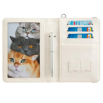 Passport Holder RFID Blocking,Travel Wallet Organizer Accessories Men Women (Bat) - color: Bat