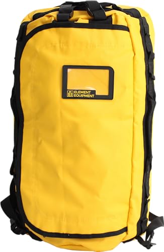 Element Equipment Trailhead Duffel Bag Shoulder Straps Waterproof Yellow Medium - color: Yellow, size: Medium 51 Liters