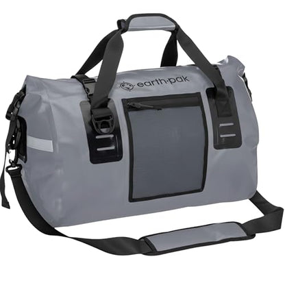 Waterproof Dry Bag Duffel - Marine Boating Kayaking Fishing Canoe 90L - color: Gray, size: 90L