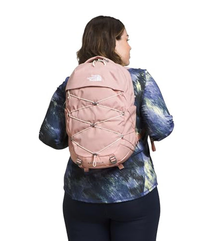 The North Face Women's Borealis Backpack, Pnk Mss Dk Ht/Gardenia Wt-NPF, OS - color: Pink Moss Dark Heather/Gardenia White-npf