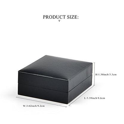 Oirlv Black Bracelet/Bangle Box, Jewelry Display Case for Anniversary - color: Bracelet box
