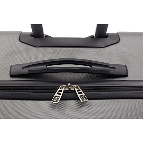 Travelers Club Harper Luggage, Charcoal, 2 Piece Set - color: Charcoal, size: 2-Piece Set