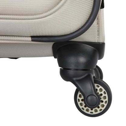 Sharper Image Odyssey 29" Expandable 8-Wheel Spinner Large Checked Luggage Suitcase, Abbey Stone - color: Abbey Stone, size: Large Checked