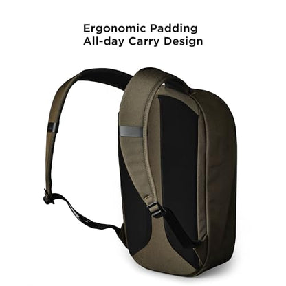 ALPAKA Metro Backpack 12L Compact Laptop Backpack Army Green - color: Army Green-axoflux 300d