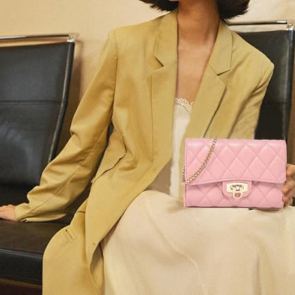 Small Crossbody Bag Sling Bag, Phone Holder for Women - color: G Pink