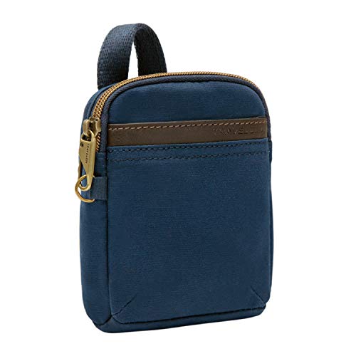 Travelon Anti-Theft Courier Mini Crossbody Bag - color: Navy
