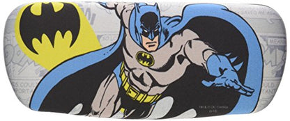 Spoontiques Eyeglass Case, Retro Batman, with Lens Cloth,Multi,One Size - style: Batman