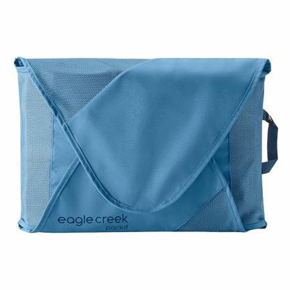 Eagle Creek Pack-It Reveal Garment Folder, Large, Blue Dawn | Travel Garment Bag with Compression Wings to Maximize Luggage Space, Convenient Top Handle, Quick-Drying Material - color: Blue Dawn
