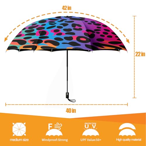 Folding Umbrella, Automatic Small Compact, Sun & Rain - color: MT47