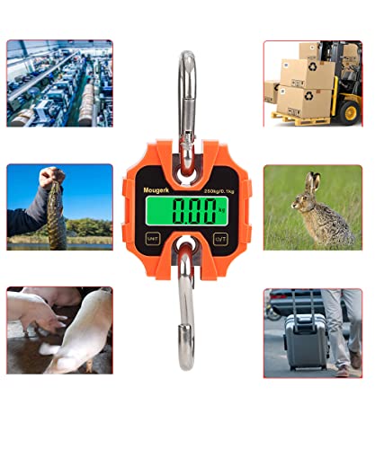 551 lb 250 kg Digital Hanging Scales Heavy Duty Crane Scale