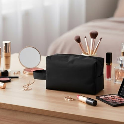 Toiletry Bag Cosmetic Makeup Bag Travel Organizer Hanging Dopp Kit Water-Resistant Portable Pouch Toiletries Container for Women Men