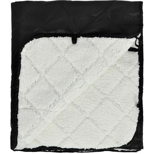 REDCAMP Large Camping Blanket with Sherpa Lining, White 79"x59" - color: White, size: 59"x 79"
