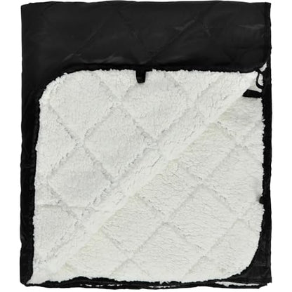 REDCAMP Large Camping Blanket with Sherpa Lining, White 79"x59" - color: White, size: 59"x 79"