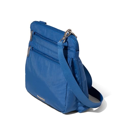 Baggallini Securtex Anti-Theft Large Crossbody - color: Lapis