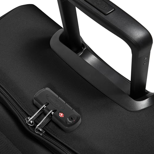 Eastpak Tranverz L – 121L Large Wheeled Luggage with Dual Compartments, TSA Lock, Compression Straps & Smooth-Wheeling System, Black - color: Black, size: 121 Liter Checked Bag