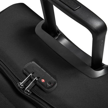 Eastpak Tranverz L – 121L Large Wheeled Luggage with Dual Compartments, TSA Lock, Compression Straps & Smooth-Wheeling System, Black - color: Black, size: 121 Liter Checked Bag