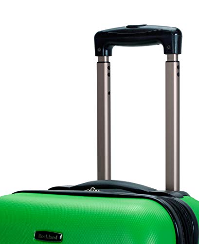 Rockland Melbourne Hardside Expandable Spinner Wheel Luggage, Carry-On 20", Green - color: Green, size: Carry-On 20"