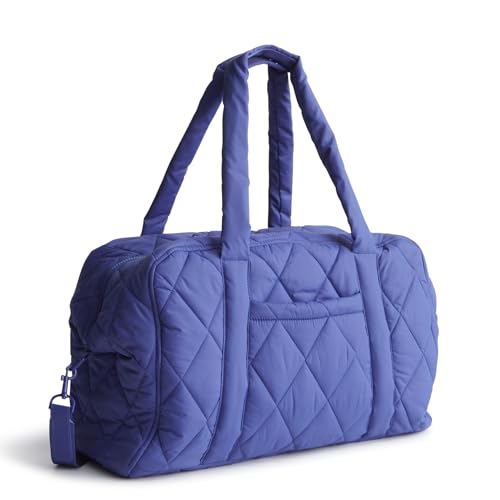 Vera Bradley Women's Featherweight Miramar Weekender, Deep Ultramarine, One Size - color: Deep Ultramarine