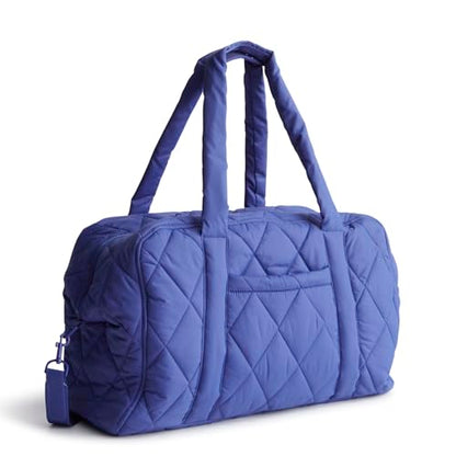 Vera Bradley Women's Featherweight Miramar Weekender, Deep Ultramarine, One Size - color: Deep Ultramarine