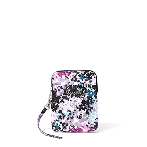Baggallini RFID Bryant Pouch - color: Abstract Cheetah