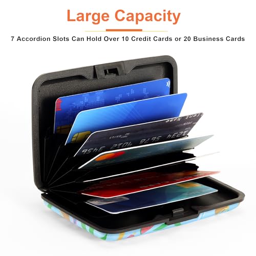 Mayski Credit Card Holder for Women RFID Blocking Wallet, Coconut Breeze - color: Coconut Breeze