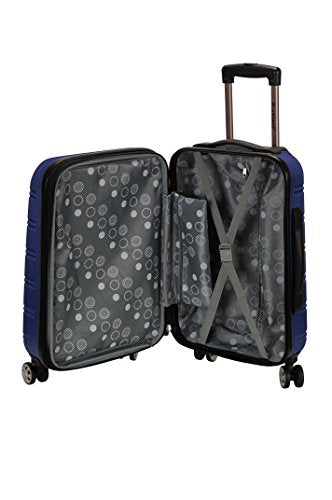 Rockland Melbourne Hardside Expandable Spinner Wheel Luggage, Carry-On 20", Blue - color: Blue, size: Carry-On 20"