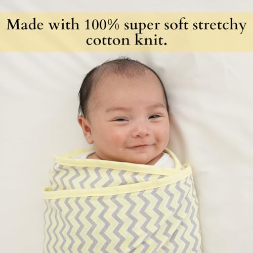 Miracle Blanket Swaddle Wrap, Baby Swaddle for Newborns, Aqua Stars - color: Aqua Stars