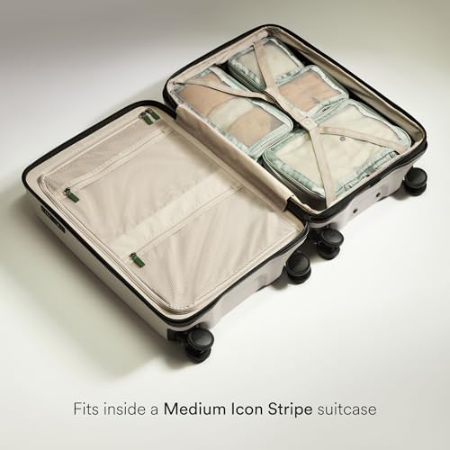 Antler Compression Packing Cubes Set of 4, Mist Blue - color: Mist blue